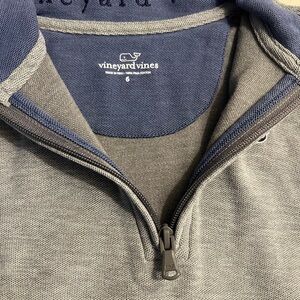 Vineyard Vines Kids Quarter Zip Shirt